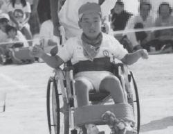 写真：小学校の運動会の様子